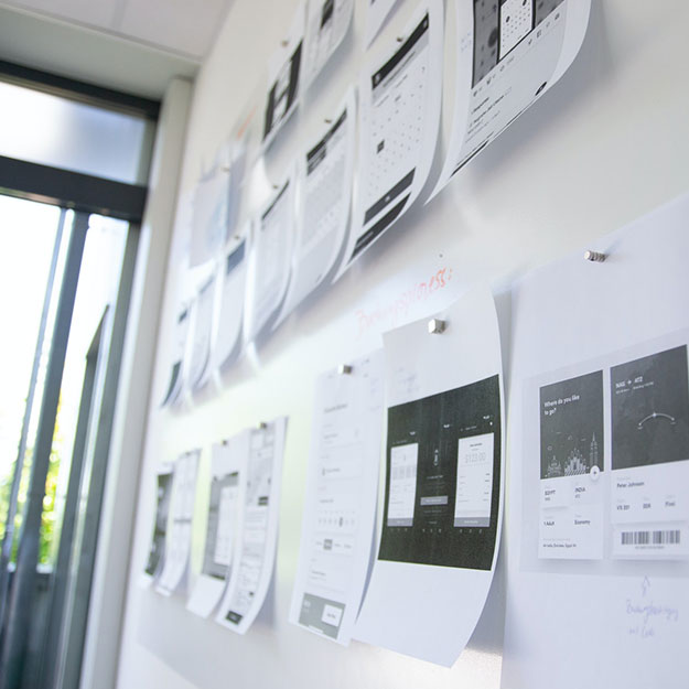 Paper posts on a all